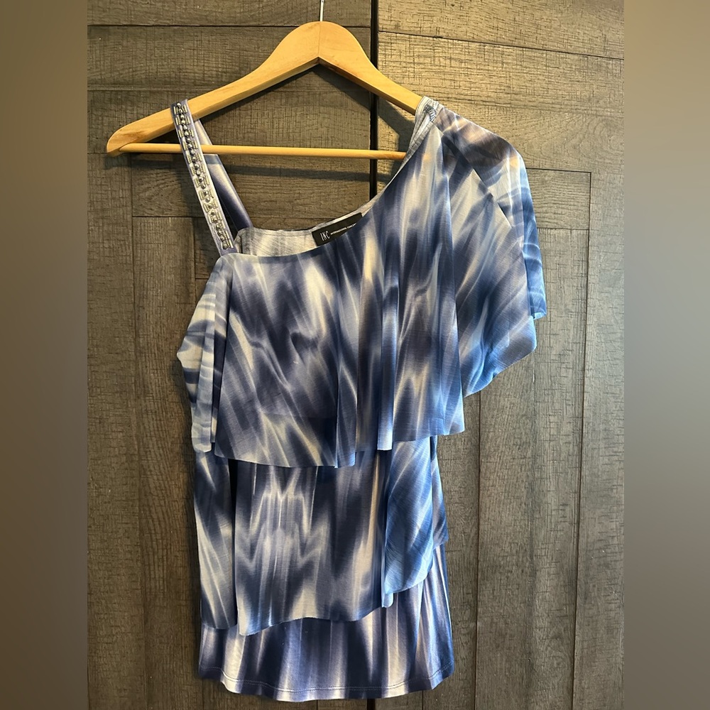 INC tank International Concepts Off The Shoulder Blouse Women's Size S